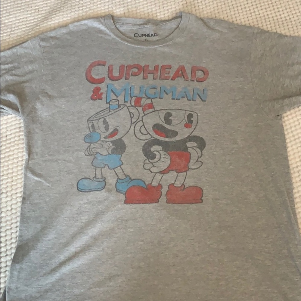 Cuphead and mugman T-shirt